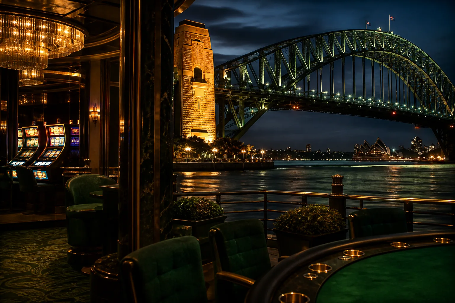 Editorial city guide graphic for True Blue Casino readers in Sydney, NSW