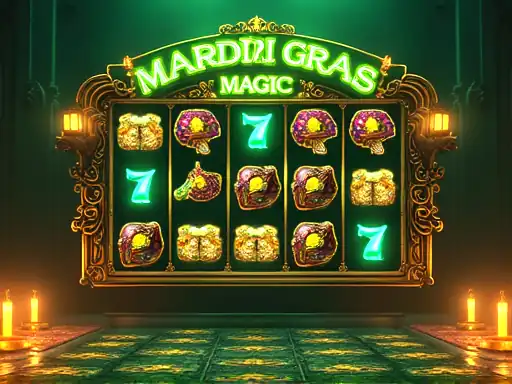 Play Mardi Gras Magic at True Blue Casino